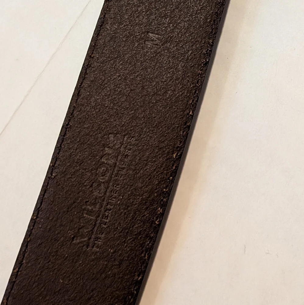 Wilson's Leather Men's Size Medium Brown Real Leather